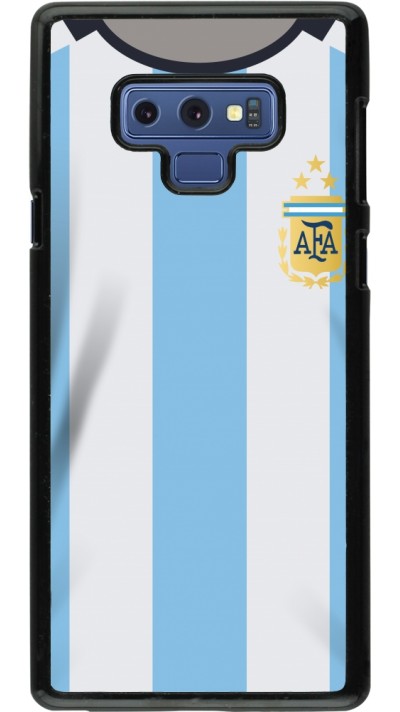 Samsung Galaxy Note9 Case Hülle - Argentinien 2022 personalisierbares Fussballtrikot