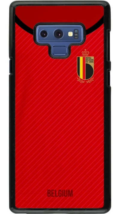 Samsung Galaxy Note9 Case Hülle - Belgien 2022 personalisierbares Fußballtrikot