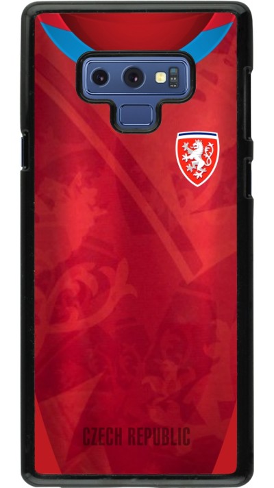 Coque Samsung Galaxy Note9 - Maillot de football République Tchèque personnalisable