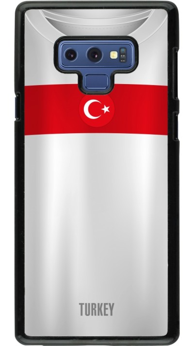 Coque Samsung Galaxy Note9 - Maillot de football Turquie personnalisable