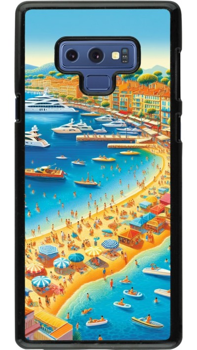 Samsung Galaxy Note9 Case Hülle - French Riviera People