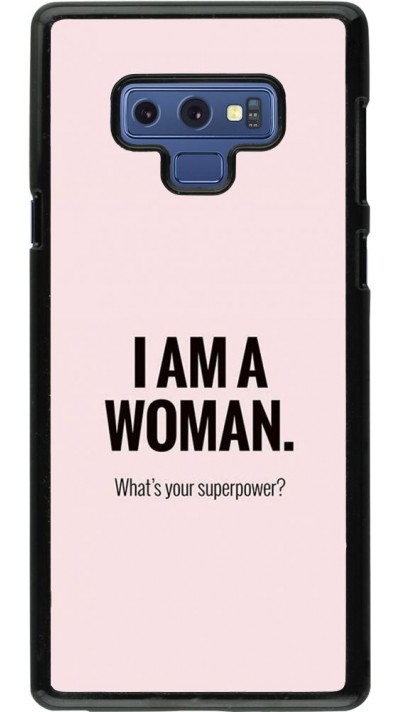 Hülle Samsung Galaxy Note9 - I am a woman