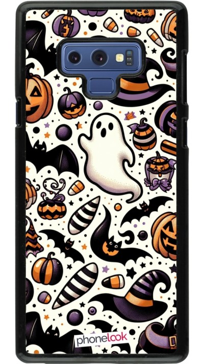 Samsung Galaxy Note9 Case Hülle - Halloween 2024 Niedliches Muster