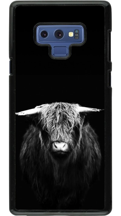 Samsung Galaxy Note9 Case Hülle - Highland calf black