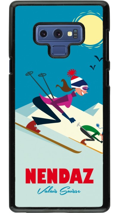 Coque Samsung Galaxy Note9 - Nendaz Ski Downhill
