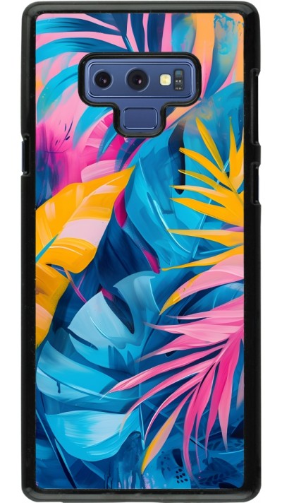 Samsung Galaxy Note9 Case Hülle - Palms Blue