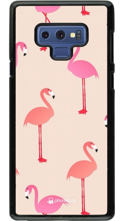 Hülle Samsung Galaxy Note9 - Pink Flamingos Pattern