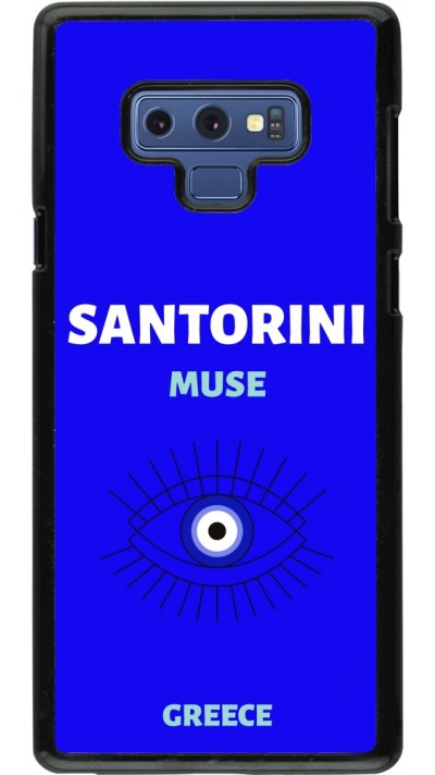 Samsung Galaxy Note9 Case Hülle - Pop Summer Destination Santorini