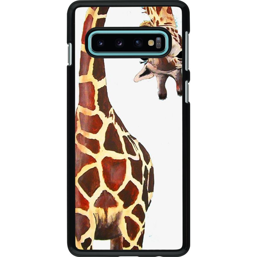 Hülle Samsung Galaxy S10 - Giraffe Fit