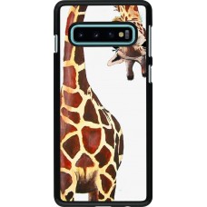 Hülle Samsung Galaxy S10 - Giraffe Fit