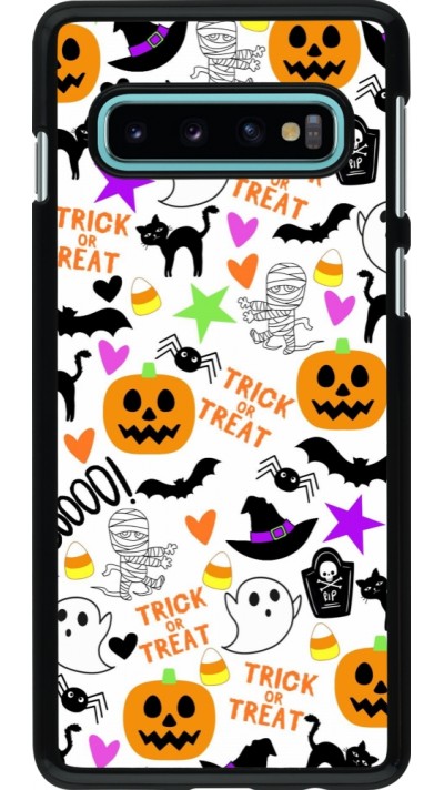 Samsung Galaxy S10 Case Hülle - Halloween 2024 trick or treat