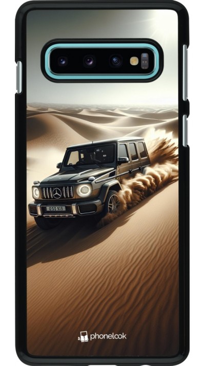 Samsung Galaxy S10 Case Hülle - Mercedes G Drift Wueste