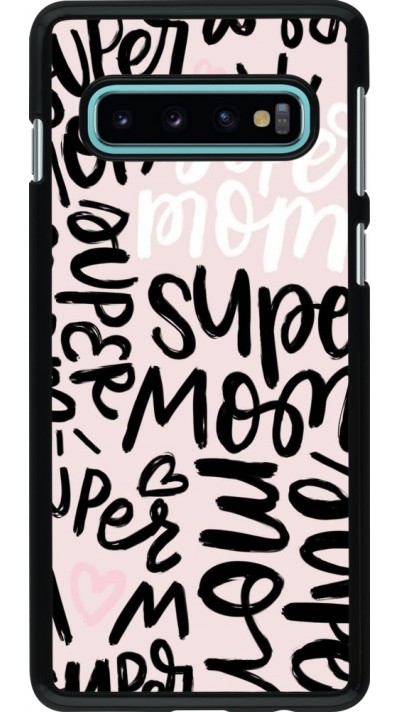 Samsung Galaxy S10 Case Hülle - Mom 2024 Super mom