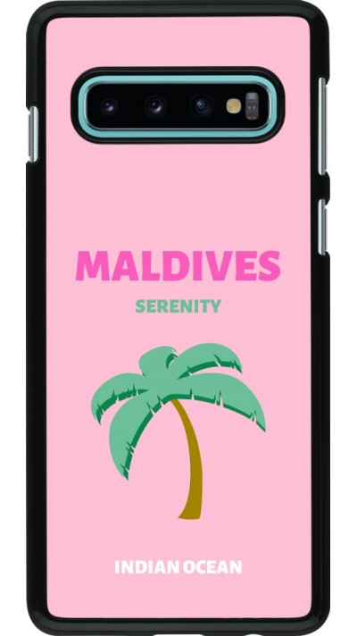 Samsung Galaxy S10 Case Hülle - Pop Summer Destination Maldives