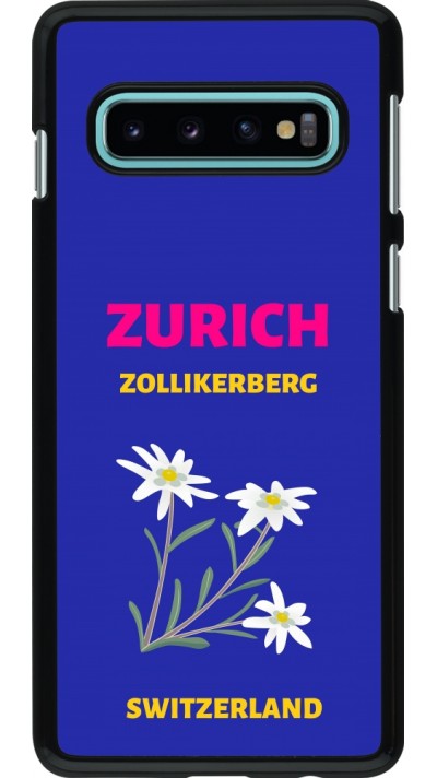 Samsung Galaxy S10 Case Hülle - Pop Summer Destination Zurich