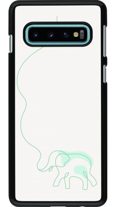 Samsung Galaxy S10 Case Hülle - Spring 23 baby elephant