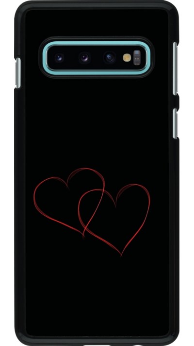 Samsung Galaxy S10 Case Hülle - Valentine 2023 attached heart