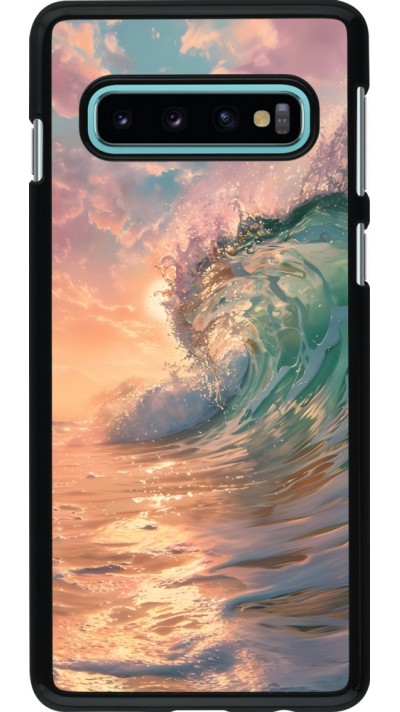 Coque Samsung Galaxy S10 - Wave Sunset
