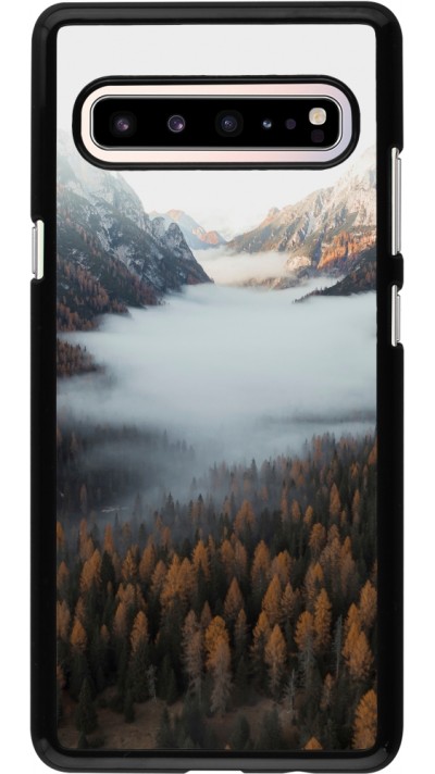 Samsung Galaxy S10 5G Case Hülle - Autumn 22 forest lanscape