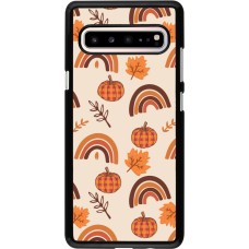 Samsung Galaxy S10 5G Case Hülle - Autumn 2024 rainbow