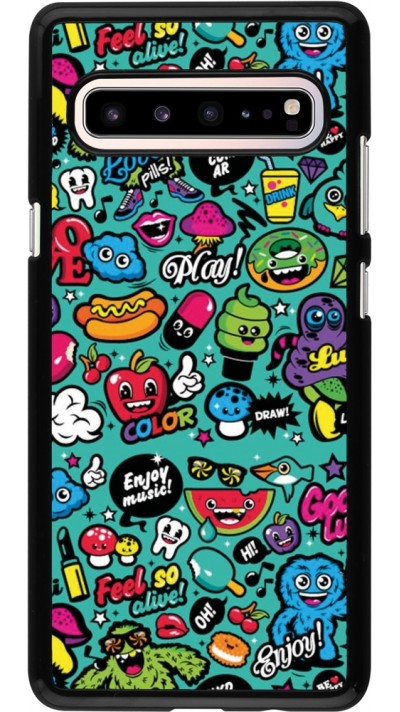 Samsung Galaxy S10 5G Case Hülle - Cartoons old school