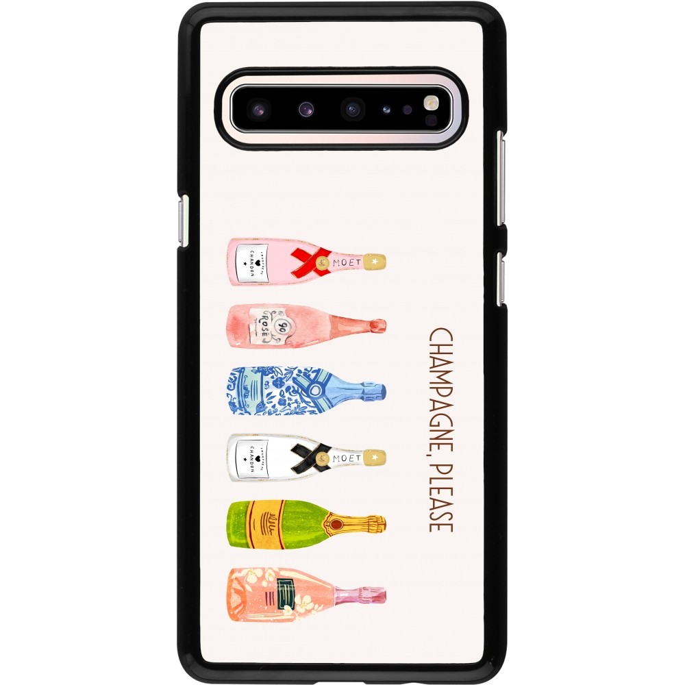 Samsung Galaxy S10 5G Case Hülle - Champagne Please