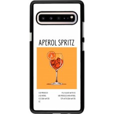 Samsung Galaxy S10 5G Case Hülle - Cocktail Rezept Aperol Spritz