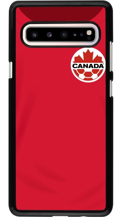 Samsung Galaxy S10 5G Case Hülle - Kanada 2022 personalisierbares Fussballtrikot