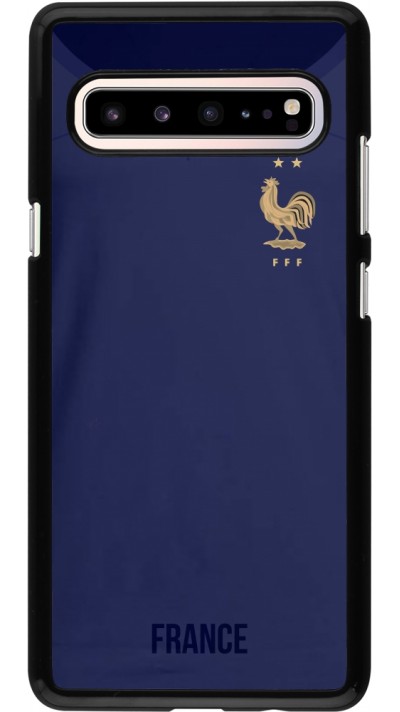 Samsung Galaxy S10 5G Case Hülle - Frankreich 2022 personalisierbares Fussballtrikot