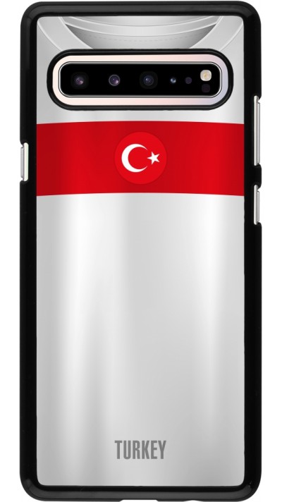 Coque Samsung Galaxy S10 5G - Maillot de football Turquie personnalisable