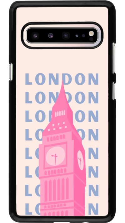 Samsung Galaxy S10 5G Case Hülle - London Pink Print