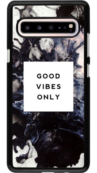 Hülle Samsung Galaxy S10 5G - Marble Good Vibes Only