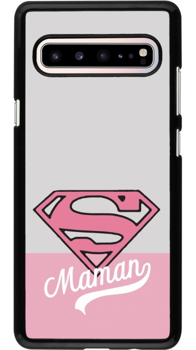 Samsung Galaxy S10 5G Case Hülle - Mom 2024 Super hero maman