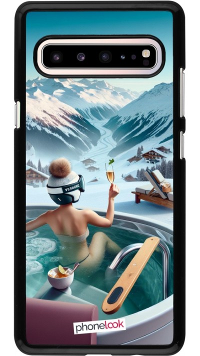 Samsung Galaxy S10 5G Case Hülle - Berg Glamour Whirlpool