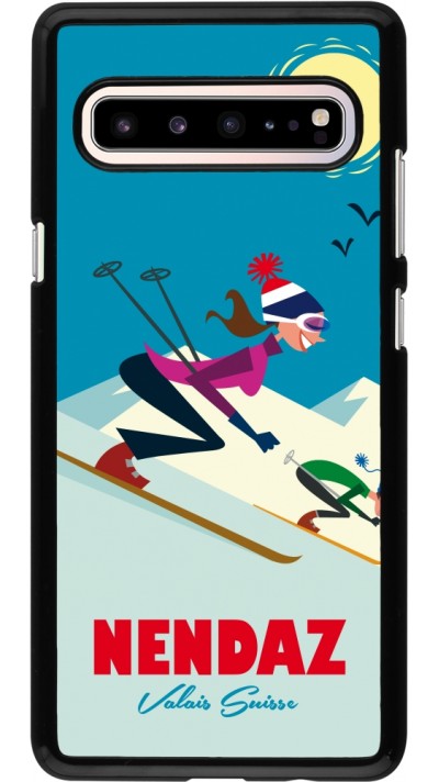 Coque Samsung Galaxy S10 5G - Nendaz Ski Downhill