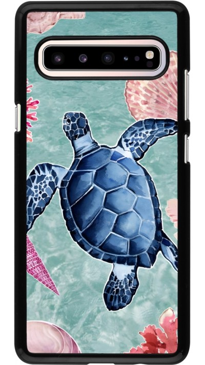 Samsung Galaxy S10 5G Case Hülle - Preppy Turtle