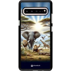 Samsung Galaxy S10 5G Case Hülle - Afrikanisches Wildleben