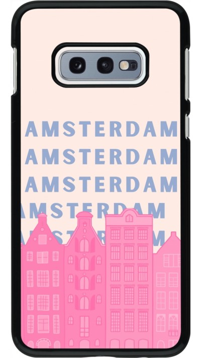 Samsung Galaxy S10e Case Hülle - Amsterdam Pink Print