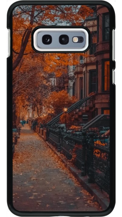 Samsung Galaxy S10e Case Hülle - Autumn 2024 city