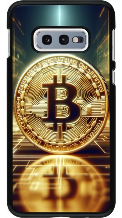 Samsung Galaxy S10e Case Hülle - Bitcoin Stehen