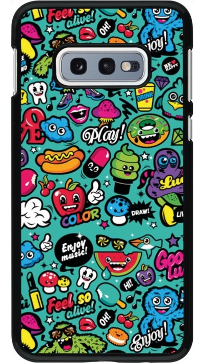 Samsung Galaxy S10e Case Hülle - Cartoons old school