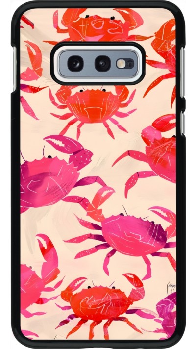 Coque Samsung Galaxy S10e - Crabs Paint
