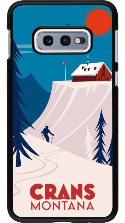 Samsung Galaxy S10e Case Hülle - Crans-Montana Cabane