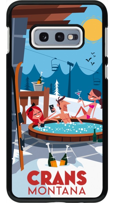 Samsung Galaxy S10e Case Hülle - Crans-Montana Mountain Jacuzzi