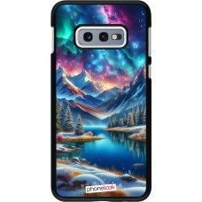 Samsung Galaxy S10e Case Hülle - Fantasiebergsee Himmel Sterne