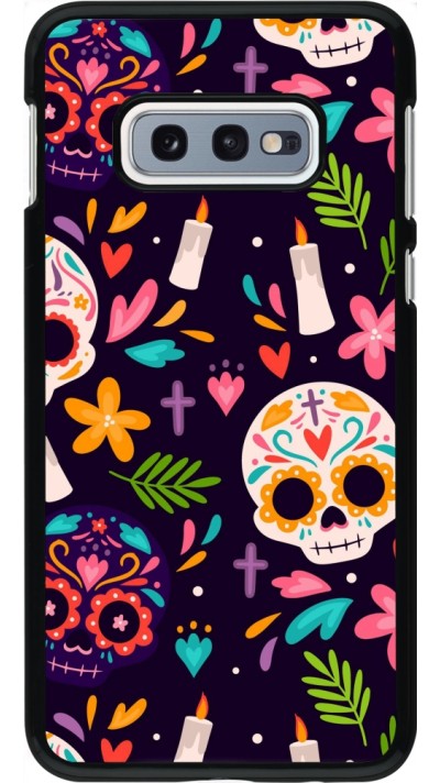 Samsung Galaxy S10e Case Hülle - Halloween 2023 mexican style