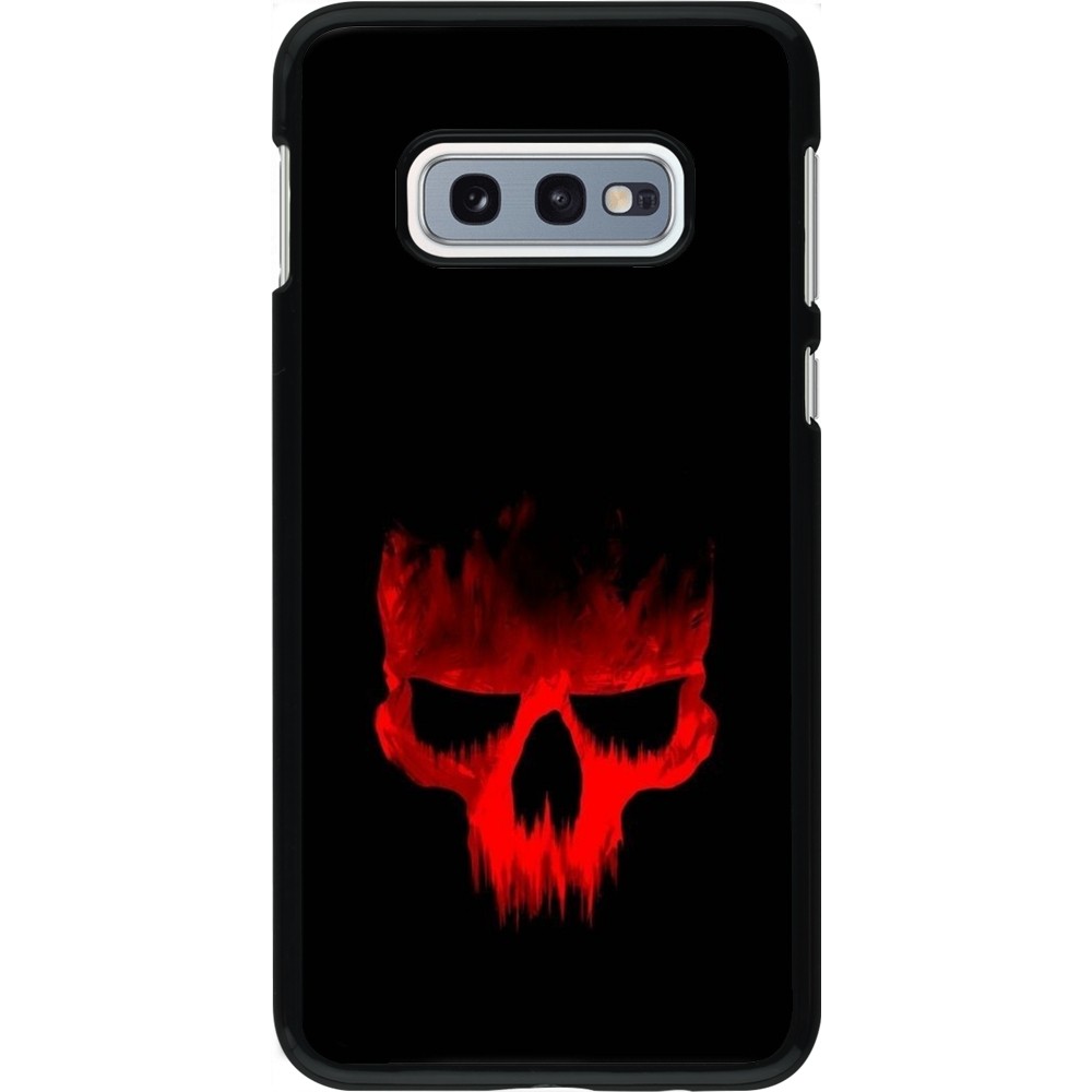 Samsung Galaxy S10e Case Hülle - Halloween 2023 scary skull