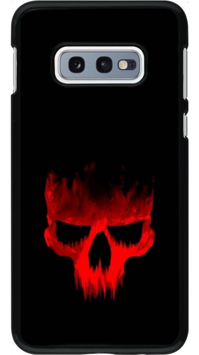 Samsung Galaxy S10e Case Hülle - Halloween 2023 scary skull