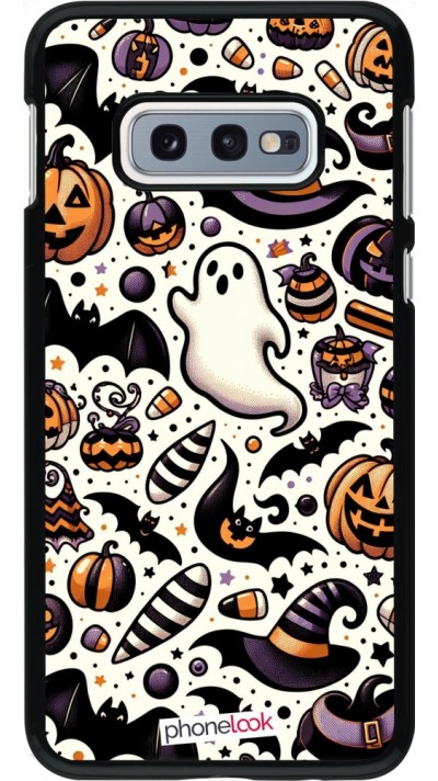 Samsung Galaxy S10e Case Hülle - Halloween 2024 Niedliches Muster