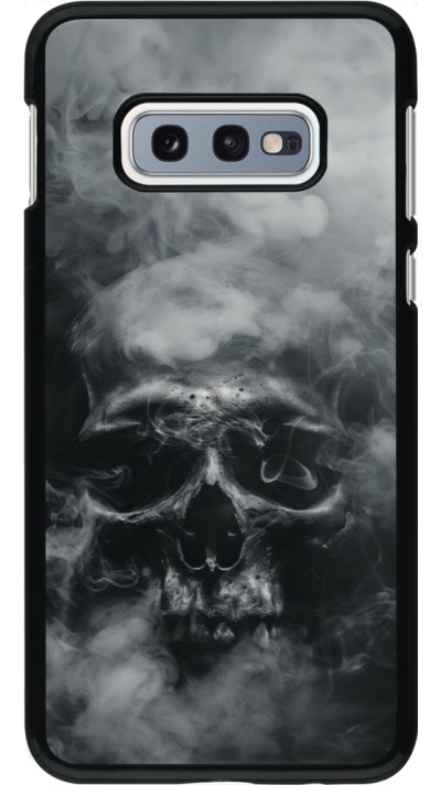 Samsung Galaxy S10e Case Hülle - Halloween 2024 smoky skull